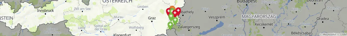Map view for Pharmacies emergency services nearby Heiligenkreuz im Lafnitztal (Jennersdorf, Burgenland)